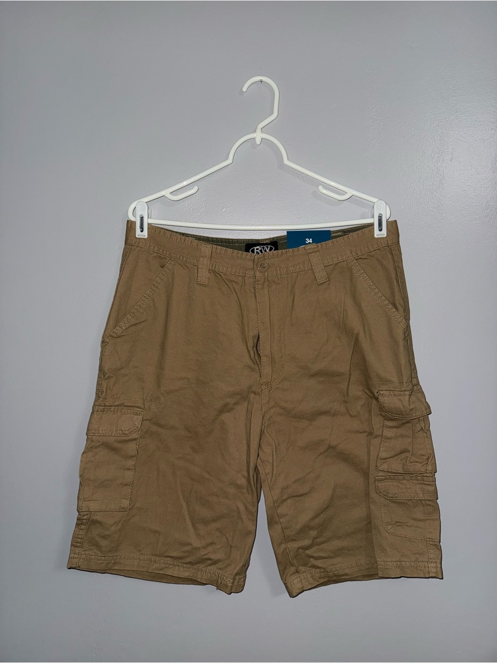 Men's Cargo Shorts - Tan Utility Style